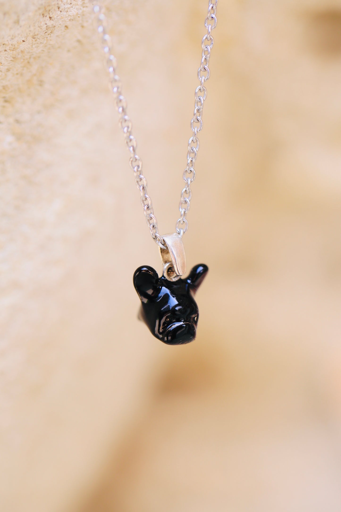 Charms bulldog silver 925