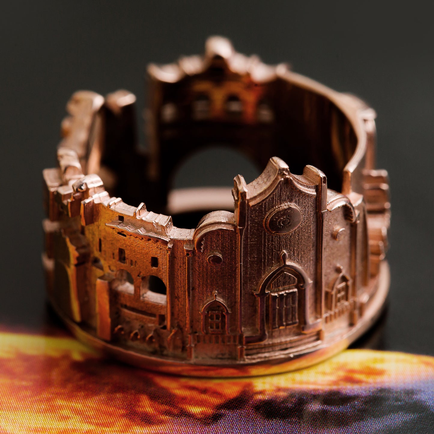 Ring Ostuni bronzo 18 kt