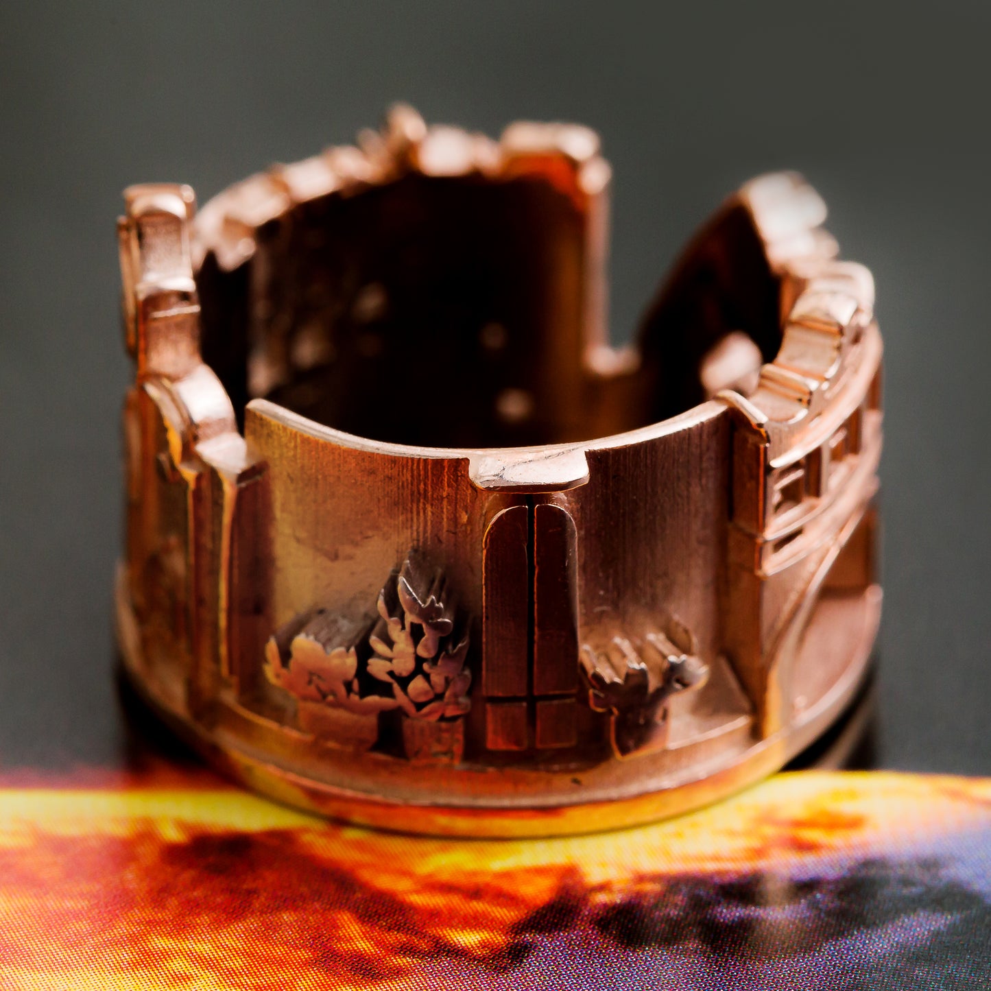 Ring Ostuni bronzo 18 kt