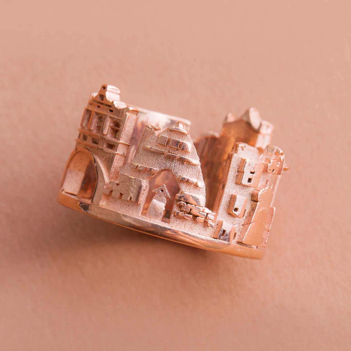 Ring Ostuni bronzo 18 kt