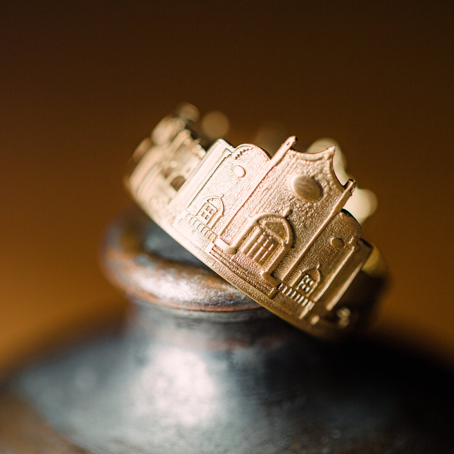 Ring Ostuni bronzo 18 kt