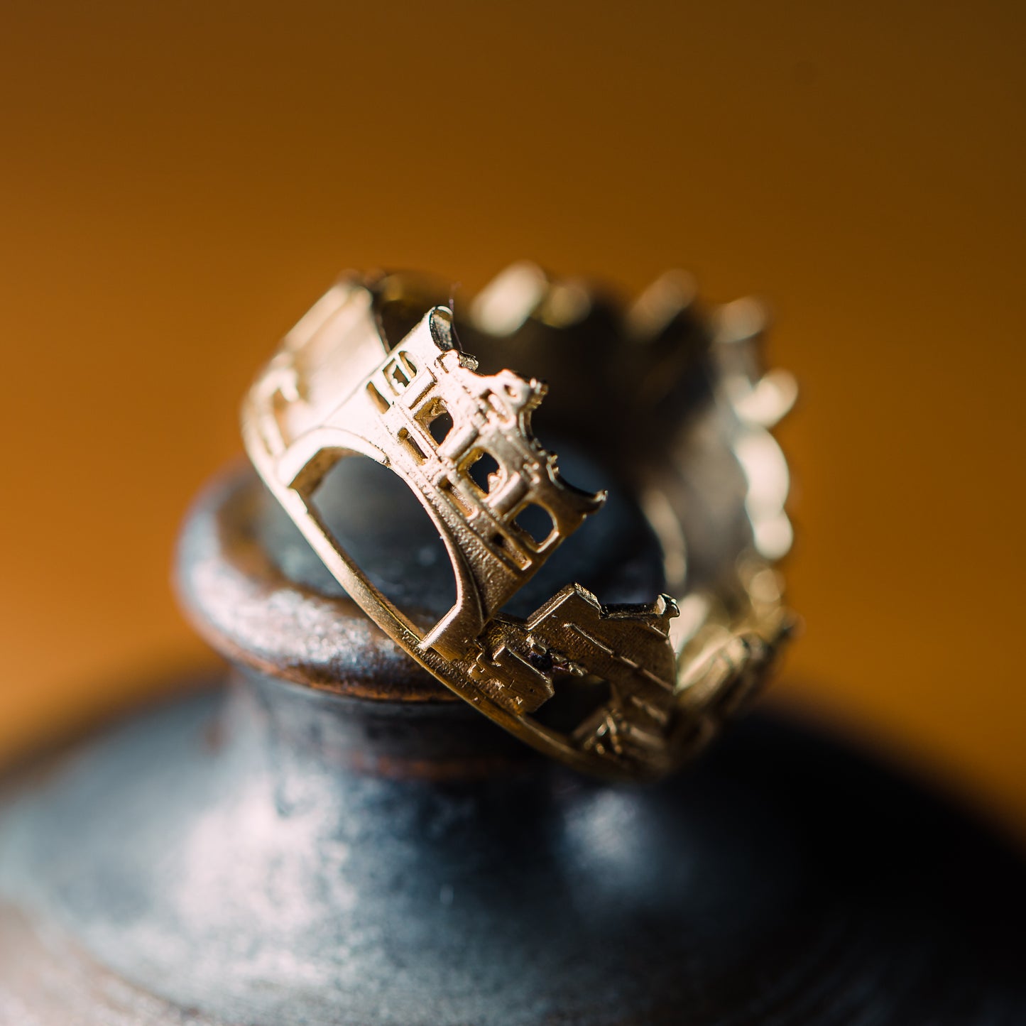 Ring Ostuni bronzo 18 kt