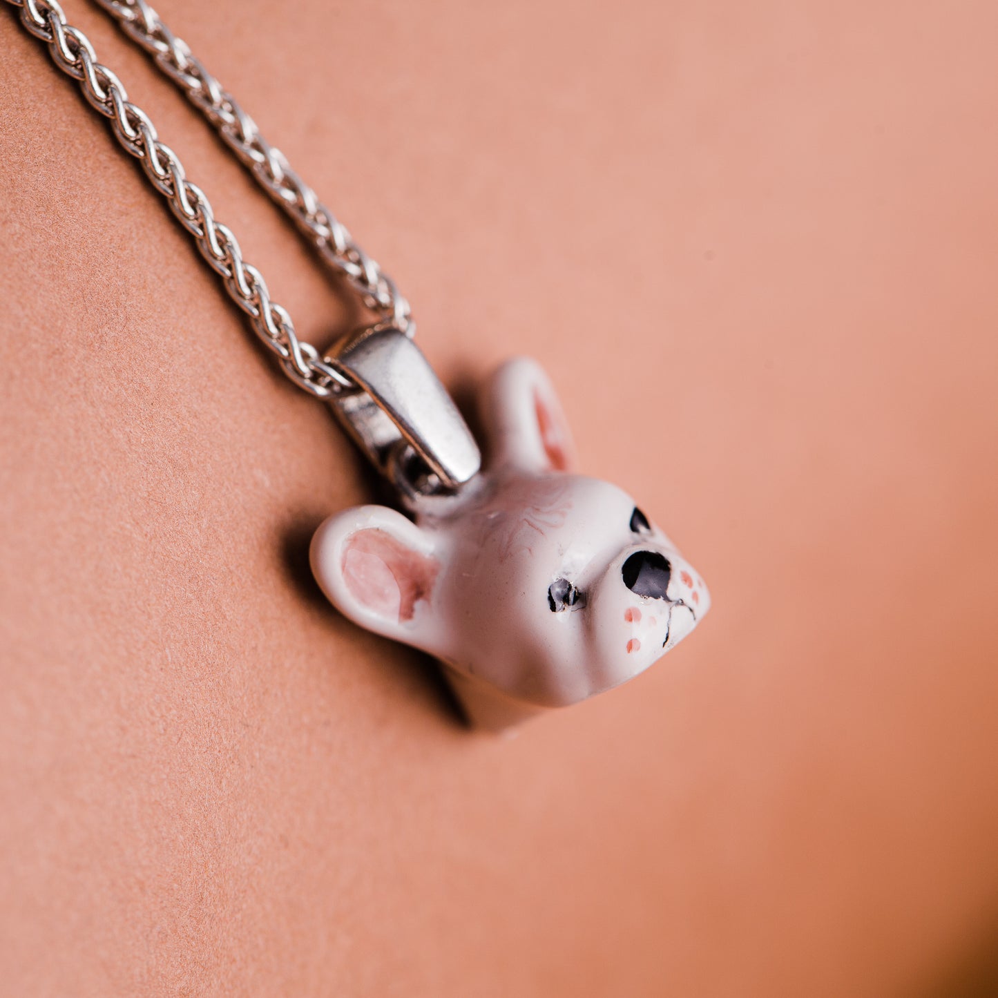 Charms bulldog silver 925