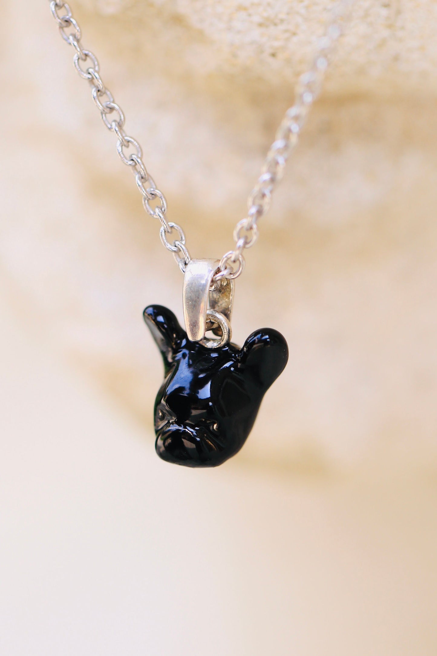 Charms bulldog silver 925