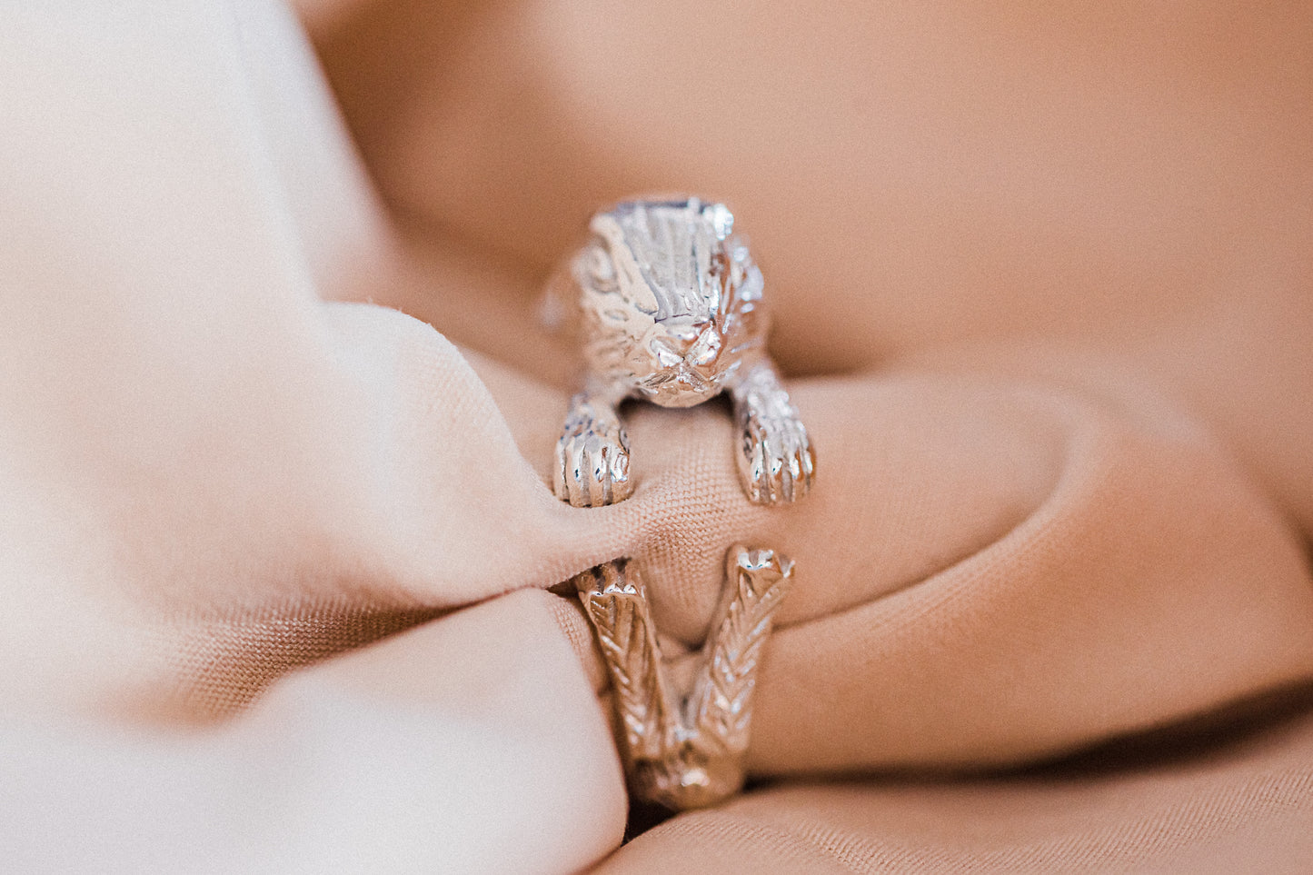 Rabbit ring - silver - MADE IN ITALY