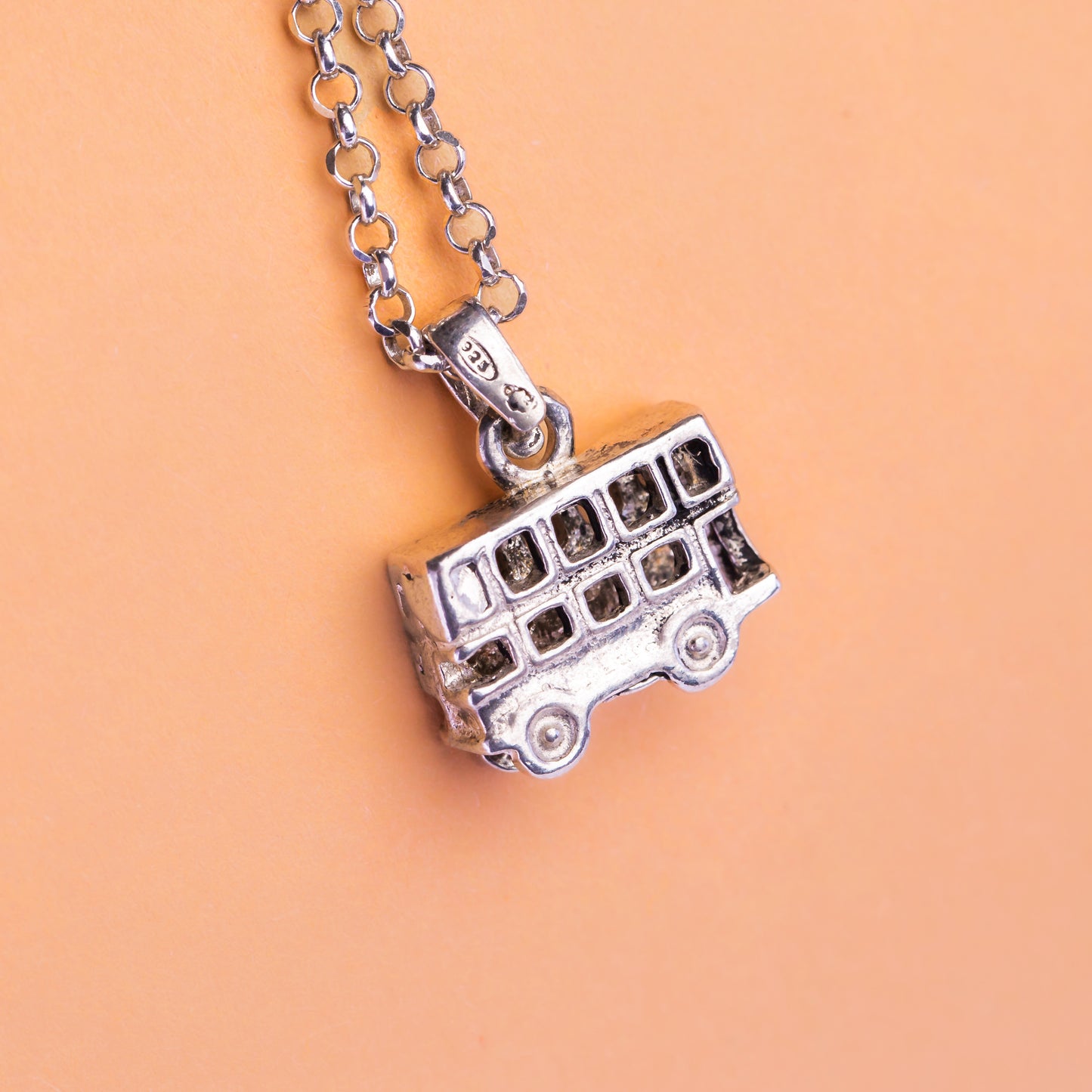 Travel love neckless pendent silver 925 handmade Italy