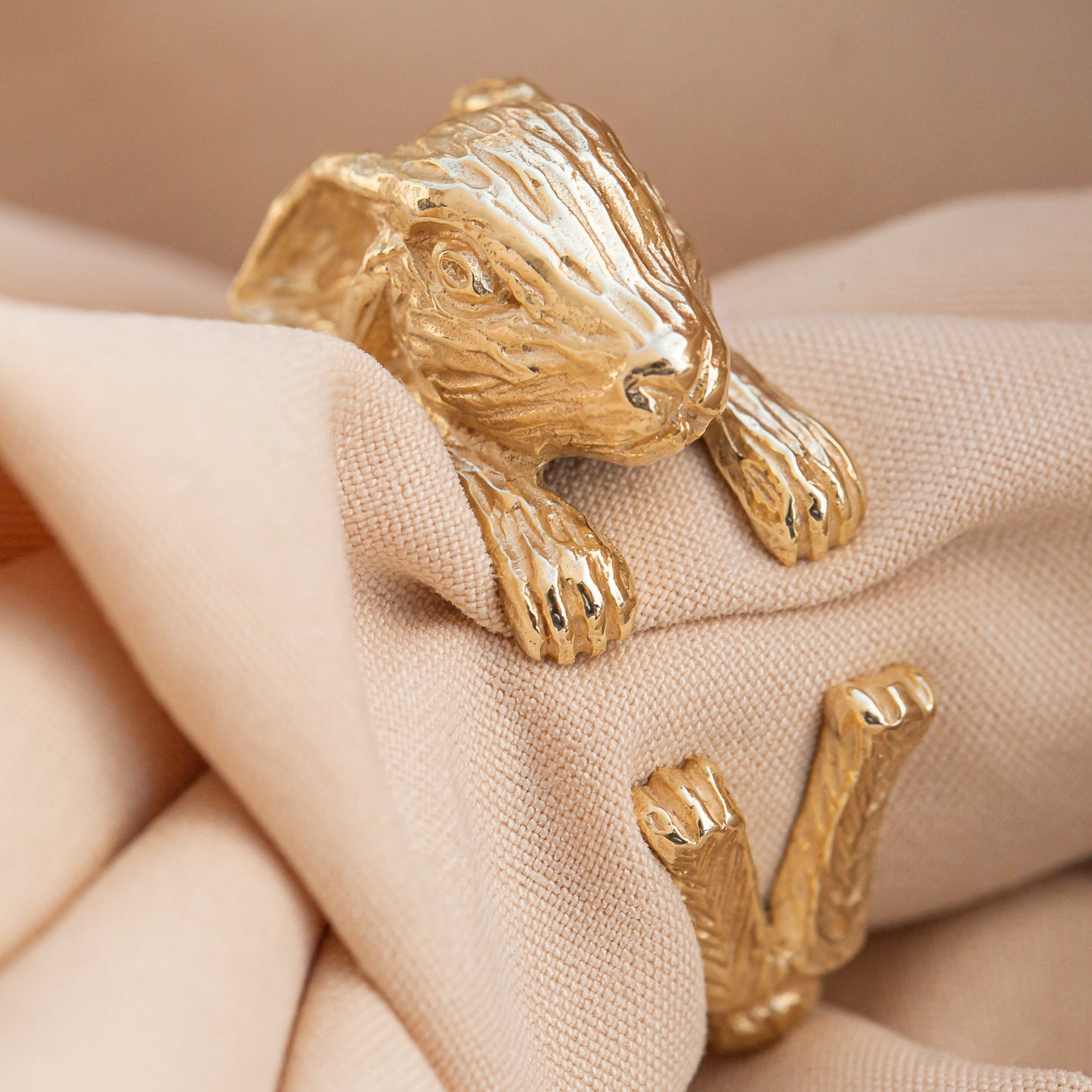 Rabbit ring - silver - MADE IN ITALY