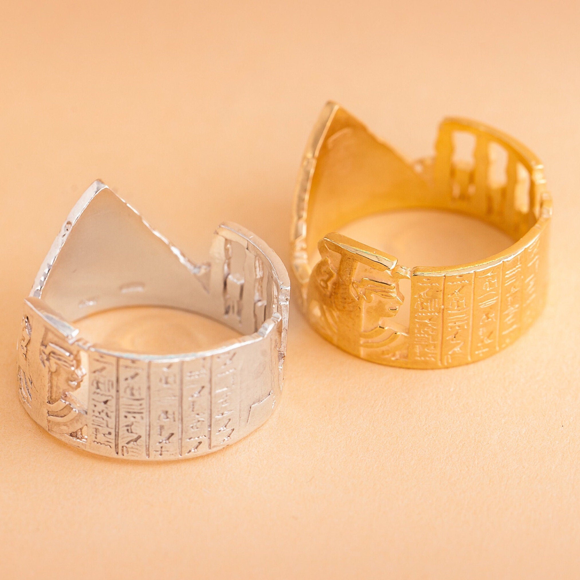 Anubi, Horus, anello con sigillo, argento sterling, mitologia egizia Anubi, Horus, anello con sigillo, argento sterling, mitologia egizia